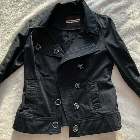 Black Spring Jacket - Picture 1 of 3